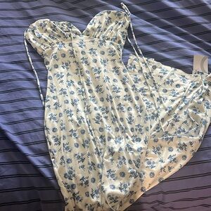 White/Blue Sundress